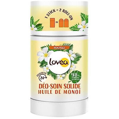 Lovea Dezodorant w Sztyfcie - Olej Monoï - 50g Lovea Dezodorant w Sztyfcie - Olej Monoï - 50g