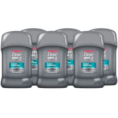 Dove Men + Care dezodorant dla mężczyzn, antyperspirant, z 1/4 krem nawilżający, ochrona do 48 godzin, testowany dermatologicznie, 6 sztuk po 50 ml Dove Men + Care dezodorant dla mężczyzn, antyperspirant, z 1/4 krem nawilżający, ochrona do 48 godzin, testowany dermatologicznie, 6 sztuk po 50 ml