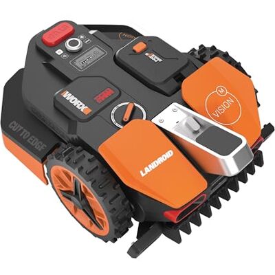 WORX Pomarańczowy Robot Kosiarz - Do 800 m² - AI unikanie przeszkód WORX Pomarańczowy Robot Kosiarz - Do 800 m² - AI unikanie przeszkód