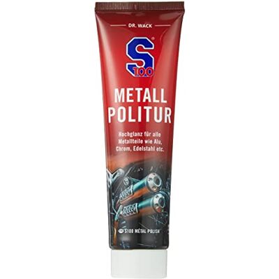 DR. WACK S100 politura do metalu 100 ml I politura premium do wszystkich motocykli I Nadaje się do wszystkich części metalowych I Wysokiej jakości pielęgnacja motocykla – Made in Germany DR. WACK S100 politura do metalu 100 ml I politura premium do wszystkich motocykli I Nadaje się do wszystkich części metalowych I Wysokiej jakości pielęgnacja motocykla – Made in Germany