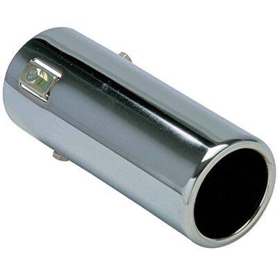 AUCUNE Uniwersalny okrągły końcówka wydechu - Chromowa - 165mm - Wlot 35-65mm - Wylot 70mm - Wydech do samochodu AUCUNE Uniwersalny okrągły końcówka wydechu - Chromowa - 165mm - Wlot 35-65mm - Wylot 70mm - Wydech do samochodu