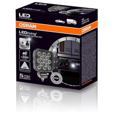 OSRAM Reversing FX120S-WD, Dodatkowe światła drogowe, LEDDL109-WD, 12/24 V, 2700 OSRAM Reversing FX120S-WD, Dodatkowe światła drogowe, LEDDL109-WD, 12/24 V, 2700