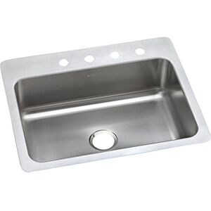 Elkay DSESR12722MR2 Dayton Elite 20 Gauge stal nierdzewna 70 cm x 56 cm x 8,0625 cm pojedyncza miska podwójna/uniwersalna umywalka kuchenna, 2 otwory na baterie (środkowy i prawy), 27 x 22 x 8,0625 Elkay DSESR12722MR2 Dayton Elite 20 Gauge stal nierdzewna 70 cm x 56 cm x 8,0625 cm pojedyncza miska podwójna/uniwersalna umywalka kuchenna, 2 otwory na baterie (środkowy i prawy), 27 x 22 x 8,0625