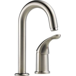 DELTA 1903-SS-DST Classic Single Handle Bar/Prep Faucet, Stainless DELTA 1903-SS-DST Classic Single Handle Bar/Prep Faucet, Stainless