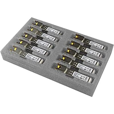 StarTech .com Cisco moduł SFP kompatybilny z GLC-T (10 sztuk) 1000BASE-T SFP do RJ45 Cat6/Cat5e 1GE Gigabit Ethernet SFP RJ-45 100 m Cisco Firepower, ASR920, IE2000 (GLCT10PKST) StarTech .com Cisco moduł SFP kompatybilny z GLC-T (10 sztuk) 1000BASE-T SFP do RJ45 Cat6/Cat5e 1GE Gigabit Ethernet SFP RJ-45 100 m Cisco Firepower, ASR920, IE2000 (GLCT10PKST)