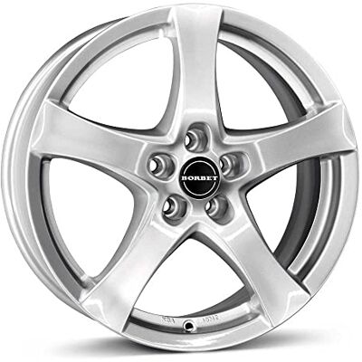 Borbet F Brilliant silver 8x18 ET45 5.00x120 Hub Bore 72.50 mm aluminiowe obręcze Borbet F Brilliant silver 8x18 ET45 5.00x120 Hub Bore 72.50 mm aluminiowe obręcze
