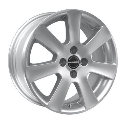 Borbet CA crystal silver 8x17 ET13 5.00x120 Hub Bore 72.50 mm aluminiowe obręcze kół Borbet CA crystal silver 8x17 ET13 5.00x120 Hub Bore 72.50 mm aluminiowe obręcze kół