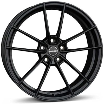 Borbet FF1 deep black mat 8x18 ET35 5.00x115.00 Hub Bore 70.20 mm aluminiowe obręcze kół Borbet FF1 deep black mat 8x18 ET35 5.00x115.00 Hub Bore 70.20 mm aluminiowe obręcze kół