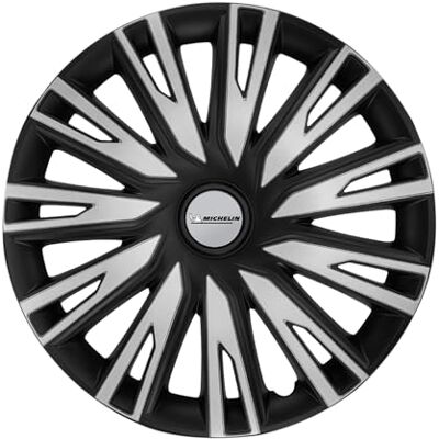 Michelin 9033 13-calowy zestaw kołpaków na koła – czarne – kołpaki samochodowe (zestaw 4 szt.) Michelin 9033 13-calowy zestaw kołpaków na koła – czarne – kołpaki samochodowe (zestaw 4 szt.)