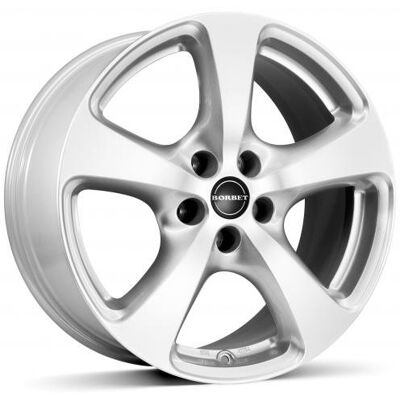Borbet CC crystal silver 8x17 ET32 5.00x112 Hub Bore 66.60 mm aluminiowe obręcze kół Borbet CC crystal silver 8x17 ET32 5.00x112 Hub Bore 66.60 mm aluminiowe obręcze kół