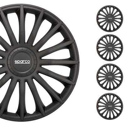 Sparco SPC1591GRSV Zestaw Kołpak szary/srebrny Sparco SPC1591GRSV Zestaw Kołpak szary/srebrny