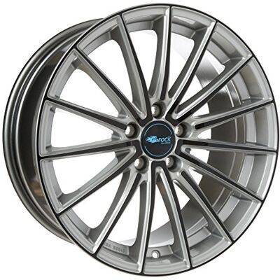 Brock B36 8,5 x 19 ET 44 koło śrubowe 5 x 114 piasta centrująca 72,6 580071442, kryształowo-srebrno-czarny Brock B36 8,5 x 19 ET 44 koło śrubowe 5 x 114 piasta centrująca 72,6 580071442, kryształowo-srebrno-czarny