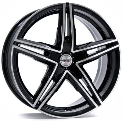 Borbet XRS black polished glossy 8,5x19 ET48 5.00x112 Hub Bore 72.50 mm aluminiowe obręcze kół Borbet XRS black polished glossy 8,5x19 ET48 5.00x112 Hub Bore 72.50 mm aluminiowe obręcze kół