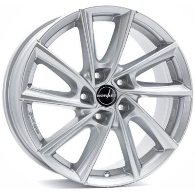 Borbet VT crystal silver 7,5x17 ET53 5.00x108 Hub Bore 63.40 mm aluminiowe obręcze Borbet VT crystal silver 7,5x17 ET53 5.00x108 Hub Bore 63.40 mm aluminiowe obręcze