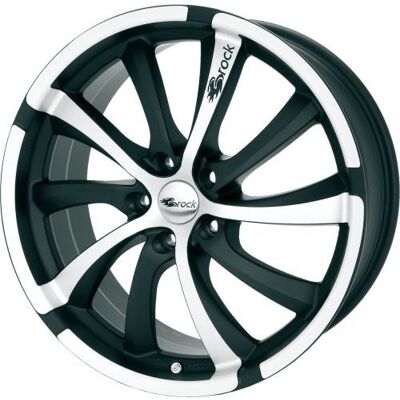 Brock B23 8,5 x 19 ET 48 koło śrubowe 5 x 114 piasta centrująca 67.1 580080981, czarny matowy przód polerowany Brock B23 8,5 x 19 ET 48 koło śrubowe 5 x 114 piasta centrująca 67.1 580080981, czarny matowy przód polerowany