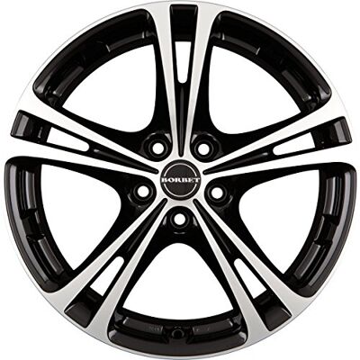 Borbet x L 7,5 x 17 ET 35 koło śrubowe 5 x 100 centrujące piasty 64,1 x L 75735100564.1BP, czarny polerowany Borbet x L 7,5 x 17 ET 35 koło śrubowe 5 x 100 centrujące piasty 64,1 x L 75735100564.1BP, czarny polerowany