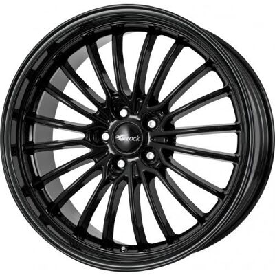 Brock B24GP lakierowane na czarno 8,5 x 19 ET40 5,00 x 114,00 Hub Hole 72,60 mm aluminiowe obręcze Brock B24GP lakierowane na czarno 8,5 x 19 ET40 5,00 x 114,00 Hub Hole 72,60 mm aluminiowe obręcze