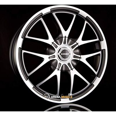 Borbet XA mistral anthracite polerowane matowe 8,5 x 19 ET55 5,00 x 130 Hub Bore 71,50 mm – aluminiowe obręcze kół Borbet XA mistral anthracite polerowane matowe 8,5 x 19 ET55 5,00 x 130 Hub Bore 71,50 mm – aluminiowe obręcze kół