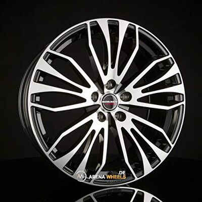 Borbet RB 8,5 x 19 ET 45 koło śrubowe 5 x 114,3 piasta centrująca 72,5 RB 85945114.3572.5BP, czarny polerowany Borbet RB 8,5 x 19 ET 45 koło śrubowe 5 x 114,3 piasta centrująca 72,5 RB 85945114.3572.5BP, czarny polerowany