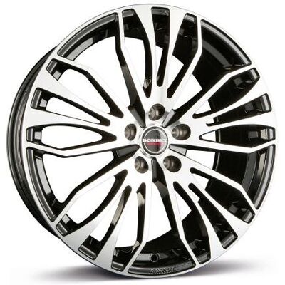 Borbet RB 8,5 x 19 ET 45 śruba koło 5 x 112 piasta centrująca 57,1 RB 85945112557.1BP, czarny polerowany Borbet RB 8,5 x 19 ET 45 śruba koło 5 x 112 piasta centrująca 57,1 RB 85945112557.1BP, czarny polerowany