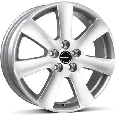 Borbet CA crystal silver 8x17 ET35 5.00x120 Hub Bore 72.60 mm aluminiowe obręcze kół Borbet CA crystal silver 8x17 ET35 5.00x120 Hub Bore 72.60 mm aluminiowe obręcze kół
