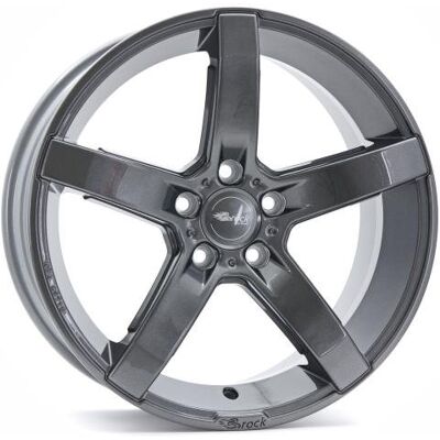 Brock B35 tytanowo-metaliczny lakierowany 7,5x17 ET45 5.00x108.00 Hub Hole 72.60 mm felgi aluminiowe Brock B35 tytanowo-metaliczny lakierowany 7,5x17 ET45 5.00x108.00 Hub Hole 72.60 mm felgi aluminiowe