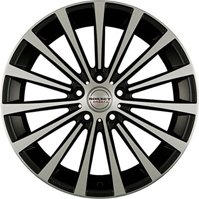 Borbet BLX Brilliant silver 8,5x19 ET30 5.00x112 Hub Bore 72.50 mm aluminiowe obręcze kół Borbet BLX Brilliant silver 8,5x19 ET30 5.00x112 Hub Bore 72.50 mm aluminiowe obręcze kół