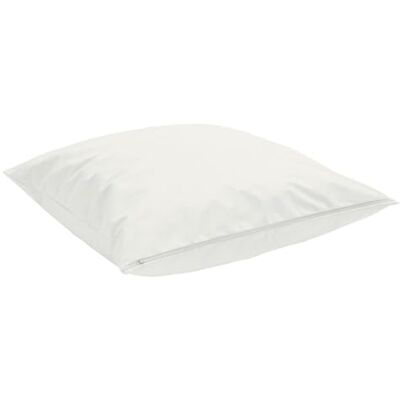 TAURO 24147 Poszewka na Poduszkę z Powłoką Antyroztoczową, Mikrofibra, Biały, 80 x 80 cm TAURO 24147 Poszewka na Poduszkę z Powłoką Antyroztoczową, Mikrofibra, Biały, 80 x 80 cm