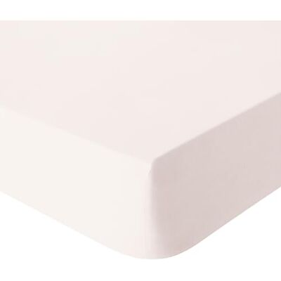 ESSIX Prześcieradło z gumką z pranego perkalu bawełnianego, delikatne, 90 x 200 cm, ESSIX Prześcieradło z gumką z pranego perkalu bawełnianego, delikatne, 90 x 200 cm,