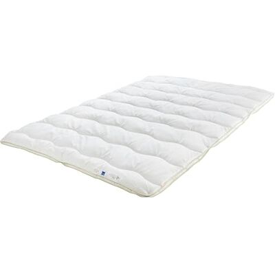 Badenia Trendline Eco kołdra pikowana Aerelle Blue na 4 pory roku, 135 x 200 cm, biała, certyfikat Öko-Tex wyprodukowana zgodnie z niemieckim standardem jakości Badenia Trendline Eco kołdra pikowana Aerelle Blue na 4 pory roku, 135 x 200 cm, biała, certyfikat Öko-Tex wyprodukowana zgodnie z niemieckim standardem jakości