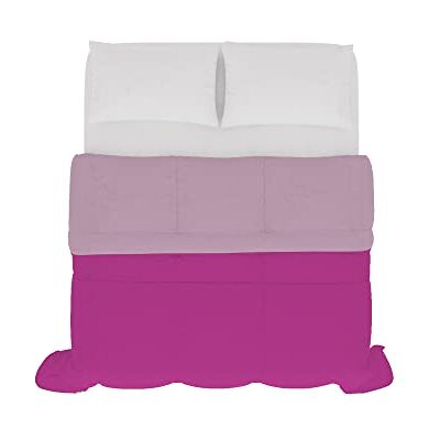 Italian Bed Linen Dwukolorowa kołdra letnia SOGNI E CAPRICCI, liliowa/fuksja 250x200 cm Italian Bed Linen Dwukolorowa kołdra letnia SOGNI E CAPRICCI, liliowa/fuksja 250x200 cm