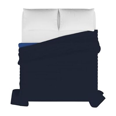 Italian Bed Linen Elegancka, letnia kołdra pikowana royal ciemnoniebieska, 100% mikrofibra, 260 x 270 cm Italian Bed Linen Elegancka, letnia kołdra pikowana royal ciemnoniebieska, 100% mikrofibra, 260 x 270 cm