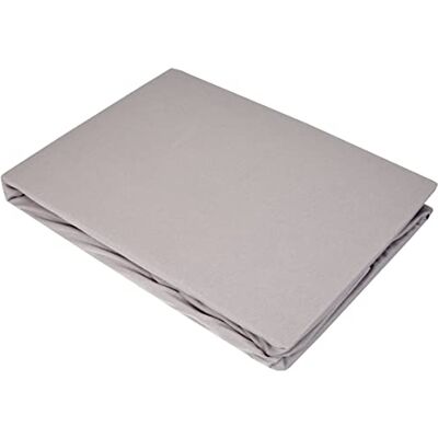 TK Home Textiles Schlafwohl Silver Spannlein 100x200, srebrny (03-0347.11) TK Home Textiles Schlafwohl Silver Spannlein 100x200, srebrny (03-0347.11)