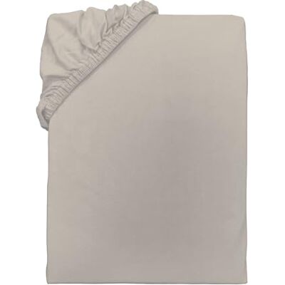 TOM TAILOR HOME Beżowa Jersey Prześcieradło - Pościel TOM TAILOR HOME Beżowa Jersey Prześcieradło - Pościel