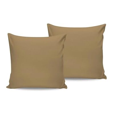 Nuit Des Rêves Zestaw poszewek na poduszki premium (2 sztuki), jasny brąz, 80 x 80 cm 100% bawełna Ranforce, 117 gr/m² miękka i trwała, zapewniająca najwyższy komfort w każdym pokoju Nuit Des Rêves Zestaw poszewek na poduszki premium (2 sztuki), jasny brąz, 80 x 80 cm 100% bawełna Ranforce, 117 gr/m² miękka i trwała, zapewniająca najwyższy komfort w każdym pokoju