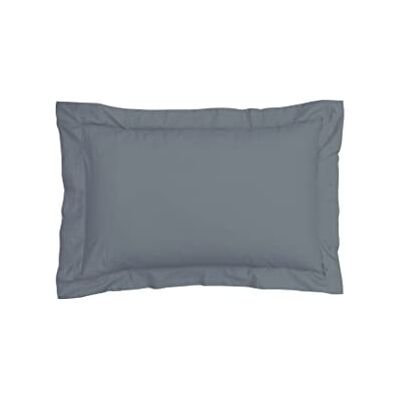 Sleepdown Poszewki na poduszki 100% czysta bawełna zestaw dwóch luksusowych poszewek na poduszki Oxford łupek 63 x 89 cm Sleepdown Poszewki na poduszki 100% czysta bawełna zestaw dwóch luksusowych poszewek na poduszki Oxford łupek 63 x 89 cm