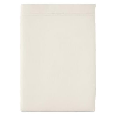 ESSIX Płaskie prześcieradło z perkalu bawełnianego, pierwsze, beza, 270x300 cm, ESSIX Płaskie prześcieradło z perkalu bawełnianego, pierwsze, beza, 270x300 cm,