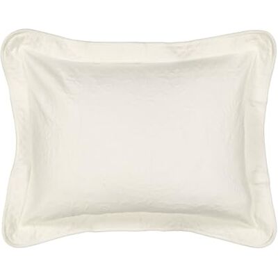Historic Charleston Kolekcja Matelasse Standard Sham, bawełna, kość słoniowa, 50 cm x 66 cm Historic Charleston Kolekcja Matelasse Standard Sham, bawełna, kość słoniowa, 50 cm x 66 cm