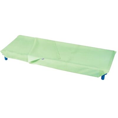 ANDY & HELEN Prześcieradło (góra + dół) do łóżeczka dziecięcego z gumką dla całkowitego dopasowania. Standardowy rozmiar 65 x 140 cm ze 100% bawełny, zielony ANDY & HELEN Prześcieradło (góra + dół) do łóżeczka dziecięcego z gumką dla całkowitego dopasowania. Standardowy rozmiar 65 x 140 cm ze 100% bawełny, zielony