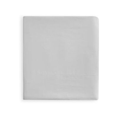 Linen Closet Jasnoszary pełny perkalowe prześcieradło z gumką Linen Closet Jasnoszary pełny perkalowe prześcieradło z gumką