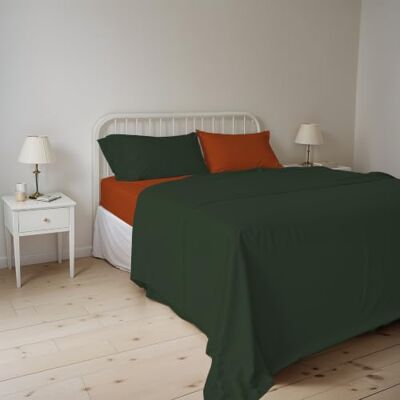 Italian Bed Linen Komplet pościeli na łóżko dwuosobowe w kolorze naturalnym, 100% bawełna, wyprodukowano we Włoszech, prześcieradło wierzchnie z gumką, prześcieradło wierzchnie 240 x 300 cm i poszewki na poduszki z Italian Bed Linen Komplet pościeli na łóżko dwuosobowe w kolorze naturalnym, 100% bawełna, wyprodukowano we Włoszech, prześcieradło wierzchnie z gumką, prześcieradło wierzchnie 240 x 300 cm i poszewki na poduszki z