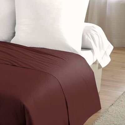 HOME LINGE PASSION Prześcieradło płaskie 180 x 290 cm Czekolada HOME LINGE PASSION Prześcieradło płaskie 180 x 290 cm Czekolada