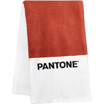 osama home PANTONE™ Ultra miękki i przytulny, dwuwarstwowy koc z polaru Sherpa i łóżko, zimowy koc polarowy, ciepły i zmywalny, świetny komfort, idealny również jako narzuta na sofę i narzuta na łóżko 130 x osama home PANTONE™ Ultra miękki i przytulny, dwuwarstwowy koc z polaru Sherpa i łóżko, zimowy koc polarowy, ciepły i zmywalny, świetny komfort, idealny również jako narzuta na sofę i narzuta na łóżko 130 x
