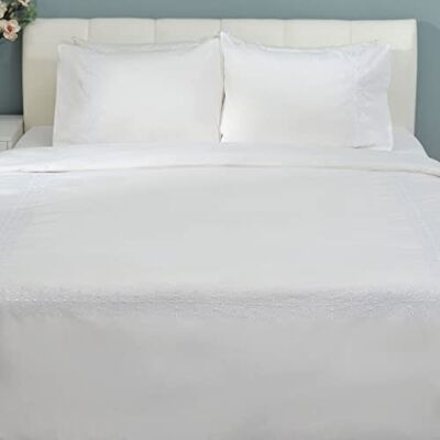 Deco Mex Zestaw pościeli 4-częściowy BRIA 200 x 220 cm, biały Deco Mex Zestaw pościeli 4-częściowy BRIA 200 x 220 cm, biały