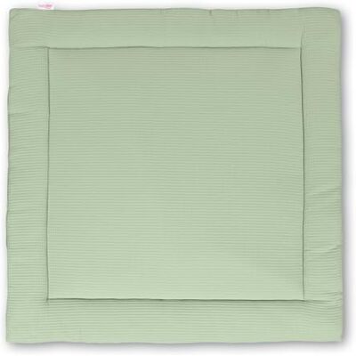 babybay Koc do raczkowania 120 x 120 cm pika waflowa, jadeitowa zieleń babybay Koc do raczkowania 120 x 120 cm pika waflowa, jadeitowa zieleń