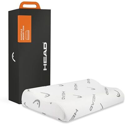 osama home HEAD Active Rest Ergonomiczna podwójna fala poduszka z pianką pamięciową, poduszka do spania z CellActive do cyrkulacji, poduszka na łóżko z nadającą się do prania i odporna na roztocza poszewka 40 osama home HEAD Active Rest Ergonomiczna podwójna fala poduszka z pianką pamięciową, poduszka do spania z CellActive do cyrkulacji, poduszka na łóżko z nadającą się do prania i odporna na roztocza poszewka 40