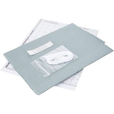 RTO CU016 śnieżne srebro lis poduszka ściegiem krzyżykowym, bawełna, wielokolorowa, 50x30 cm RTO CU016 śnieżne srebro lis poduszka ściegiem krzyżykowym, bawełna, wielokolorowa, 50x30 cm