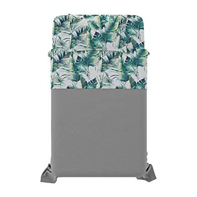 Italian Bed Linen Dafne zestaw pościeli, 100% mikrofibra, Maui, małe łóżko podwójne Italian Bed Linen Dafne zestaw pościeli, 100% mikrofibra, Maui, małe łóżko podwójne