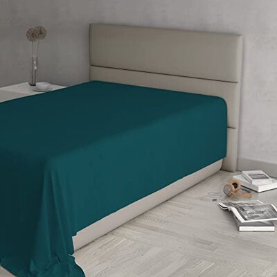 Italian Bed Linen Prześcieradło wierzchnie, MAX COLOR, 100% bawełna, jednokolorowa, naftowo-zielona, półkwadratowa 180 x 300 cm Italian Bed Linen Prześcieradło wierzchnie, MAX COLOR, 100% bawełna, jednokolorowa, naftowo-zielona, półkwadratowa 180 x 300 cm