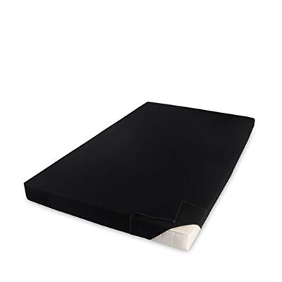 optidream Renforcé Ekskluzywne prześcieradło rozmiar 150 x 250 cm, pasuje do materacy 90/190 – 100/200 cm, bez gumowego ściągacza (czarne) optidream Renforcé Ekskluzywne prześcieradło rozmiar 150 x 250 cm, pasuje do materacy 90/190 – 100/200 cm, bez gumowego ściągacza (czarne)